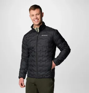 מעיל פוך לגברים קולומביה - Delta Ridge II Down Jacket M Columbia שחור / בז' מעיל פוך לגברים קולומביה - Delta Ridge II Down Jacket M Columbia שחור / בז'
