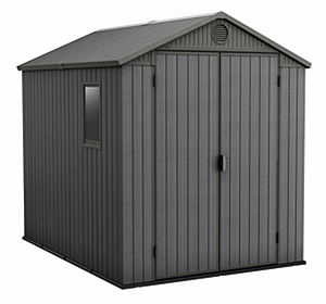 מחסן גינה דארווין אפור Darwin 8X6 כתר Keter מחסן גינה דארווין אפור Darwin 8X6 כתר Keter