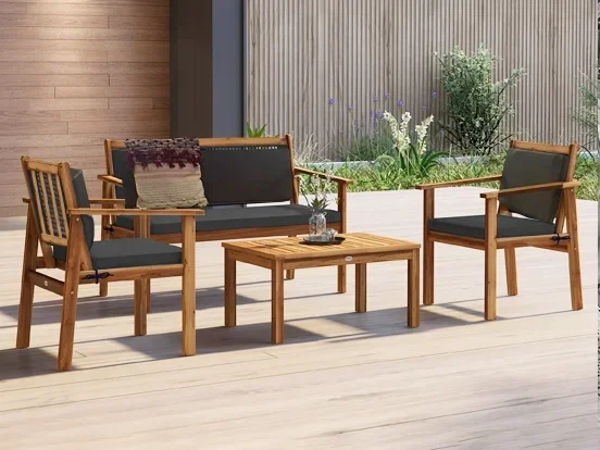 מערכות ישיבה לגינה עץ