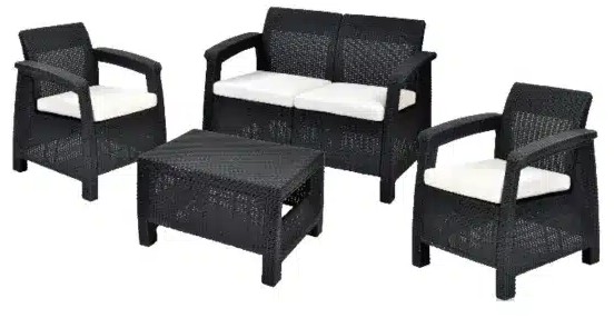 מערכות ישיבה לגינה פלסטיק